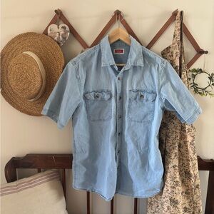 Wrangler Denim Chambray Top